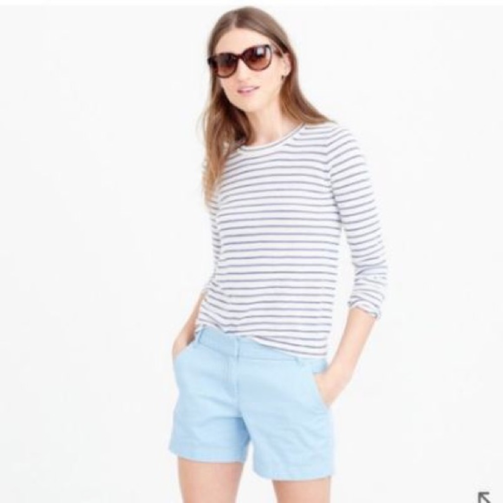 J. Crew short 5” NWT & resort 3/4 top 🍹⛵️⚓️🏝
